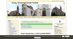 Desktop Screenshot of kirche-fuerfeld.de
